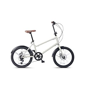 Wildtrak Aluminium urban bike, volwassenen, 20 inch, 6 versnellingen, Shimano-schakeling – grijs