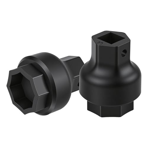BROQIXIN Drive Tool - Socket Compatible with EZ Dock Couplers it Works with a 3/8-inch Drive Ratchet 19-Millimeter or 3/4 socke