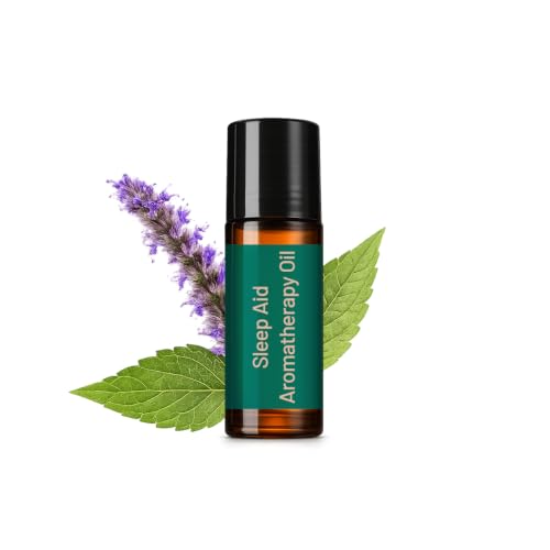 Image of Arezou Sleep Oil | Ayurvedic Aromatherapy Essential Oils Blend |5ml (Lasts 3 months) |Lavender, Bergamot & Patchouli Aroma |Deep Sleep Support,Stress & Anxiety Relief |Skin Safe,Non-Addictive |Unisex