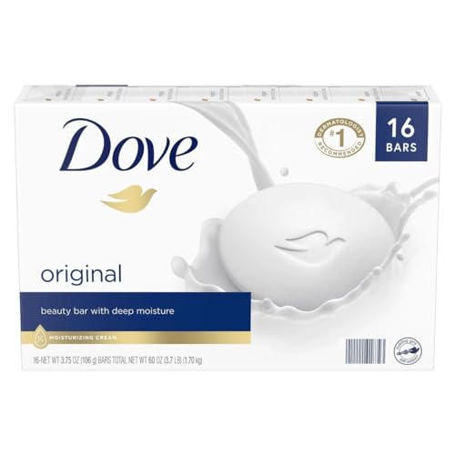 Image of Dove Beauty Bar, White 4oz, 8 Bar, Twin Pack