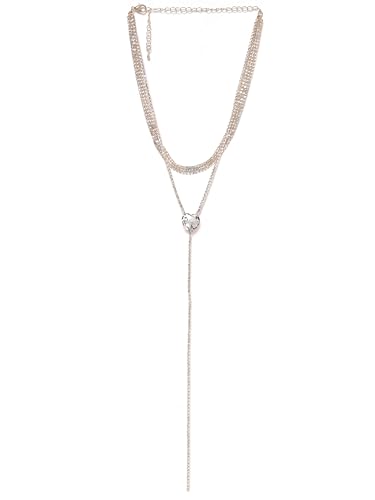 Image of Rubans Demi Fine Stainless Steel Necklace Chain Link Gift for Women & Girls