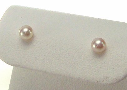 パールシンワ 真珠ピアス あこや本真珠ピアス ベビーパールK18