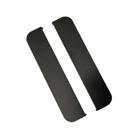 Car Stereo End Caps, for RV Radio IRV Technology IRV36,IRV62 and IRV63,Pair (2) Side Plastic Cover Plates with Magnets for Wall Mount Car Audio Receiver Cover