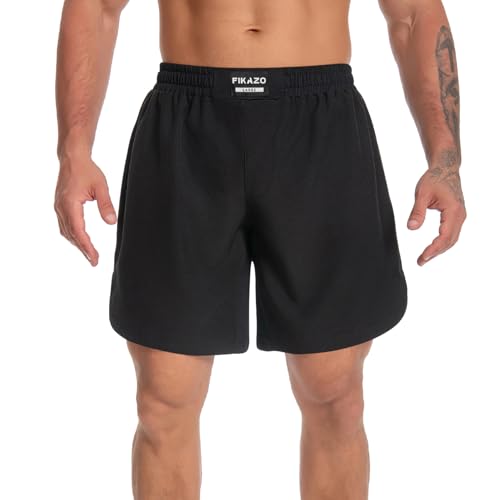 Amazon.com: Fikazo MMA Shorts Men - No Gi BJJ Grappling Shorts for