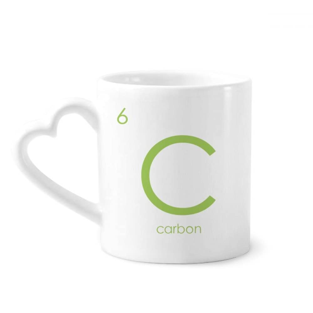 Chemistry Elements Period Table Chalcogens Element Carbon C Mug Coffee Ceramic Drinkware Glass Heart Cup