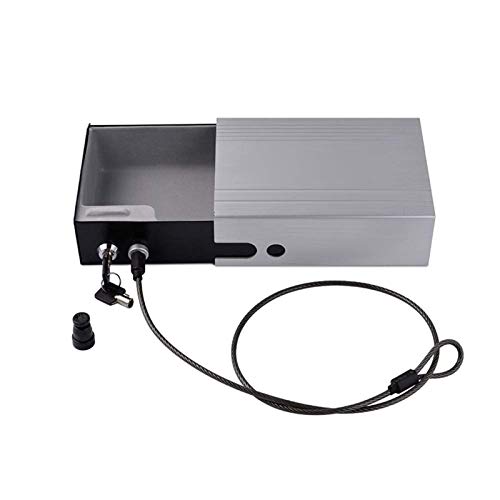 Serrure de porte RLKHXBS en aluminium avec clé pour sécurité de porte intérieure et extérieure