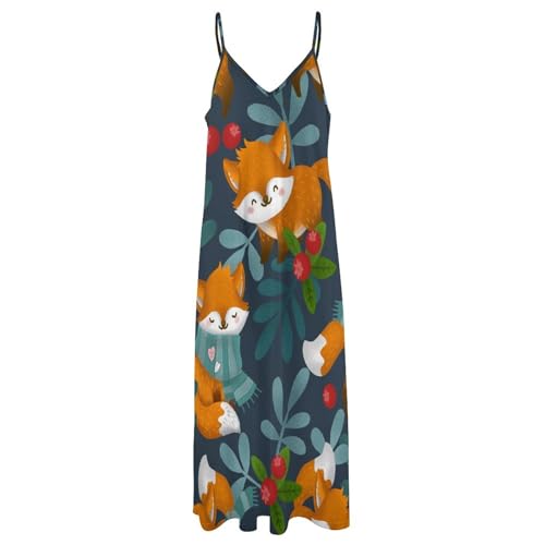 Robe Maxi d'Été Chic et Fluide avec Décolleté en V