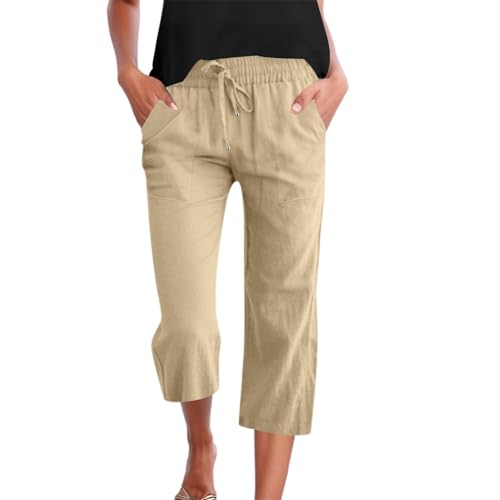 Pantalon fluide femme taille haute élastique pour en finir avec l'inconfort