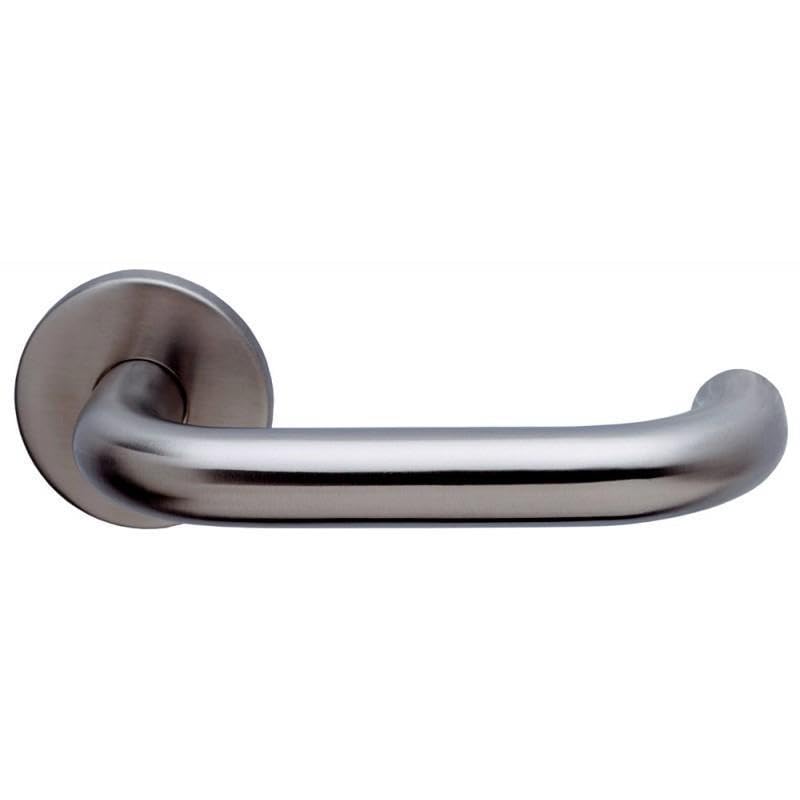 ARRONE AR961 19mm Diameter Grade 304 Stainless Steel Safety Door Lever Handle on Rose
