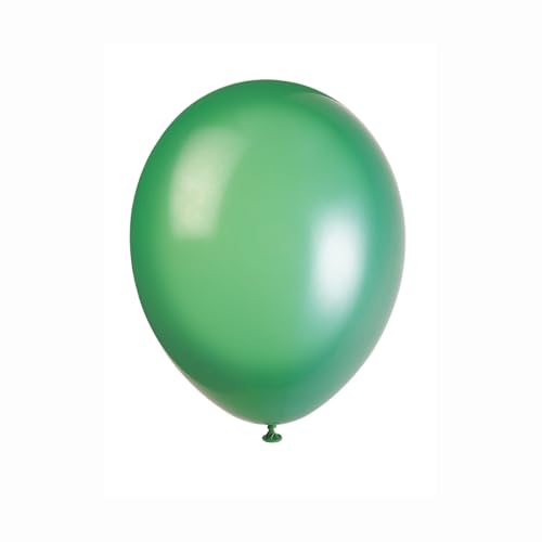 Unique Party - 56864 - Paquet de 50 Ballons - Latex - 30 cm - Vert Opaline