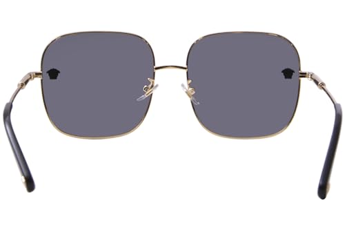 Versace Sunglasses VE 2246 D 100287 Gold Dark Grey4