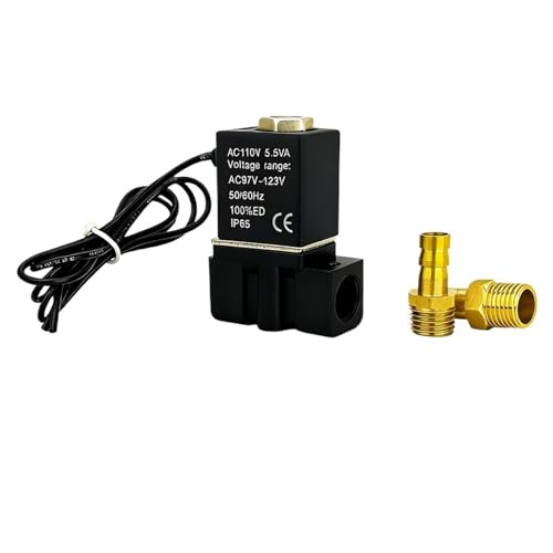 Électrovanne pneumatique DC24V 1/4" normalement fermée - 2
