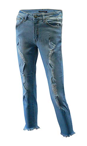 Haute Monde Faded Ripped Washed Skinny Jeans HM700014
