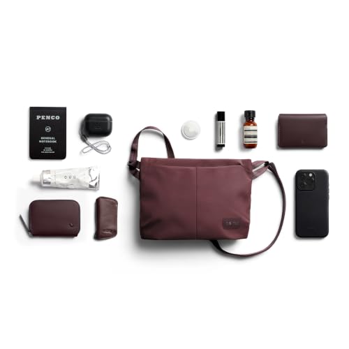 Image of Bellroy Laneway Sacoche (versatile crossbody bag /side bag that sits flat, slimline travel pouch for passports)