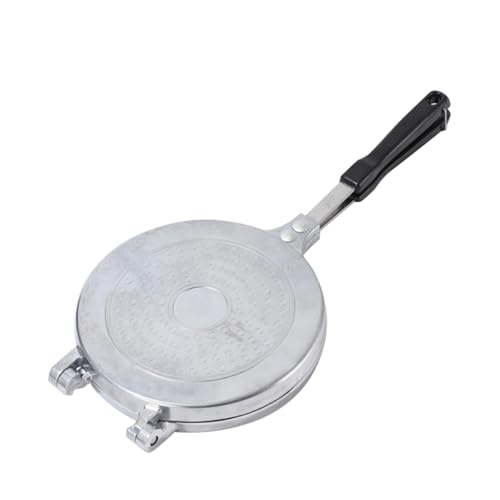 Sartén Doble Cara, Antiadherente, Diámetro 20 cm - Calentamiento Rápido, Volteo Seguro sin Aceite, Ideal Para Desayunos y Sándwiches (Tipo 1)