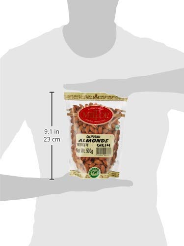 Image of Miltop California Almonds, 500g + Miltop Big Size Cashew Nuts W240, 500g