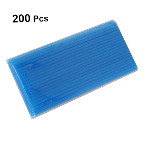 Ipetboom 200 pitillos plásticos desechables azul marino miniatura 7