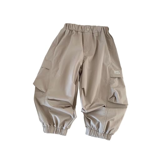 Boys Casual Pants for Everyday Wear Lightweight Outdoor Pants with Pockets Comfortable Fit for Active Play and
