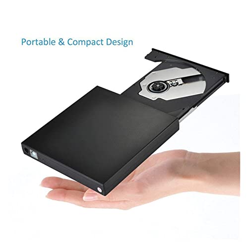 Lecteur DVD externe ultra fin et compact USB 2.0 pour ordinateur portable - 2