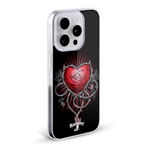 Funda gel premium Alchemy Gothic Rosa del Diablo para Apple iPhone 13 Pro 2