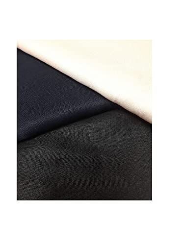 Tissu pur lin au mètre bleu pour chemises d'été légères et pantalons de vacances