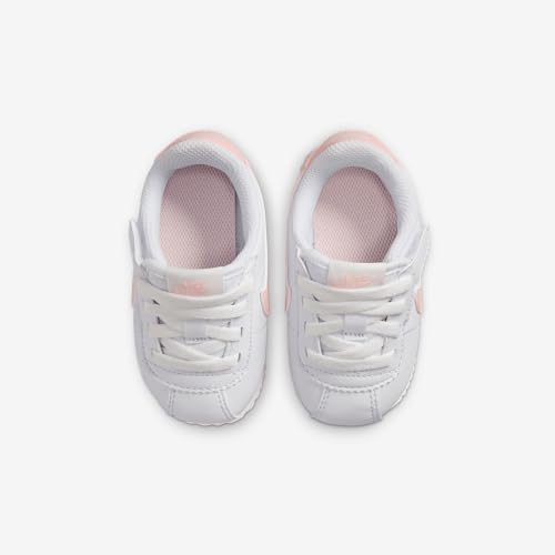 Nike Cortez EasyOn Baby/Toddler Shoes (DM0952-117, White/Sail/Echo Pink)4