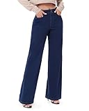 High Waisted Design: Sculpt your silhouette with these high waisted jeans for women that offer gentle tummy control and a leg lengthening effect for a confident sleek look Stretchy Denim Fabric: Experience all day comfort in our stretchy jeans for wo...