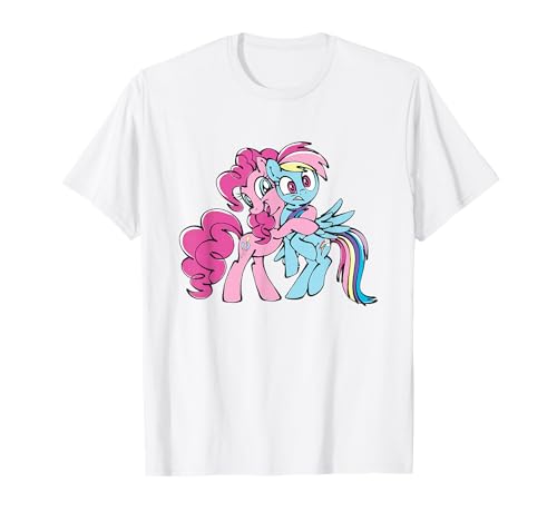 T-shirt Mon Petit Poney Pinkie Pie pour fan de pop culture retro