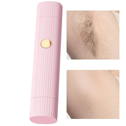 Depiladora Eléctrica Para Mujer - 2 en 1 Depiladora Eléctrica Impermeable | Diseño Doble Cabezal Para Viaje Gimnasio Nadantes Atletas Cita Mañanas