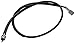 Motion Pro 04-0120 Black Vinyl Speedometer Cable