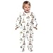 Emelivor Coastal Lighthouse House White Baby Newborn One-Piece Pajamas Cotton Sleepwear Outfits for Girls Boys Kids