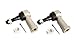 American Star 4130 Chromoly Outer Tie Rod End Set (2) For All Years/Models Yamaha Rhino 450-660-700 (Replaces 5B4-23841-00-00), 14-18 Viking 700, 16-18 Wolverine