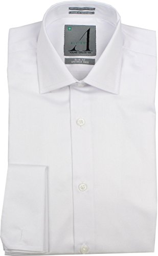 Boys White Dress Shirt French Cuff