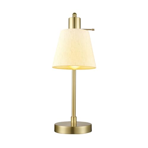 Globe Electric 61000057 16 Inch Desk Lamp, Matte Brass Finish thumb #4