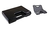 Eva Shop® GSG Premium Pistolenkoffer S Waffenkoffer für Kurzwaffen aus schlagfestem Kunststoff abschließbar mit Vorhängeschloss 23 x 15 x 6 cm