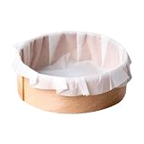 Molde de repostería de madera y papel muy versátil, apto para hornear, ideal para tartas de queso, quesos artesanales, salsas, tapas,...