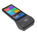 Zunate POS -PDA -Quittungsdrucker für Android 12.0, 8mm Thermaldrucker mit 5,5 -Zoll -Touchscreen 1080p Mobile POS -Maschine Unterstützung 4GLTE WiFi Bluetooth NFC 2 GB RAM+32 GB ROM