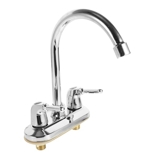 DOITOOL 1Pc Grifo De Doble Interruptor Grifo De Agua Del Hogar Grifo De Agua De Doble Propósito Grifo Para El Hogar Accesorios De Baño Grifo Para Grifos De Fregadero Grifo De Fregadero De