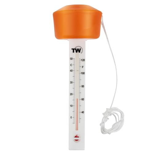 Floating Water Thermometer to Easily Read Water Temperature - Great for as a ...