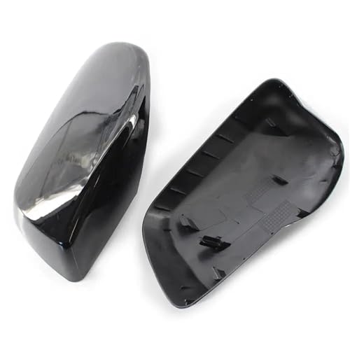 Couvercle rétroviseur BMW E60 E61 E63 E64 2003-2008 en noir brillant pour aile latérale - 2