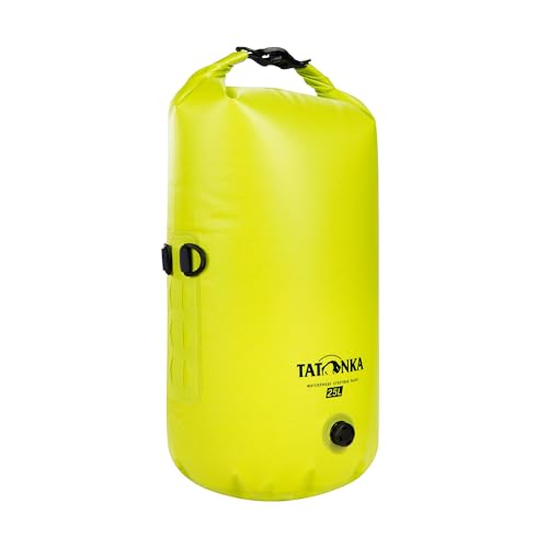 Tatonka WP Stuffbag Valve 15L - Leichter, wasserdichter Packsack mit Rollverschluss und Ventil zur Volumenkomprimierung sowie 15 Liter Volumen