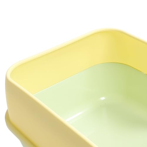 Caja de arena semi cerrada para gatos grandes Zerodis plástico miniatura 7