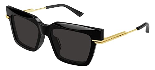 Bottega Veneta Gafas de Sol BV1242S Gold Black/Grey 53/15/140...