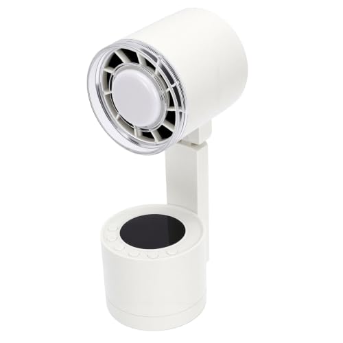 Ventilador recargable 12000 mAh oscilante con mando a distancia para interior y exterior portátil 4