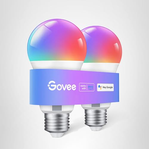 Govee Smart Light Bulbs, A19 LED Light Bulb, 800 Lumen, E26 Base photo 10
