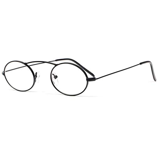Petites Lunettes de Lecture Rondes Noires Vintage en Metal Cicly - Mixte Cover