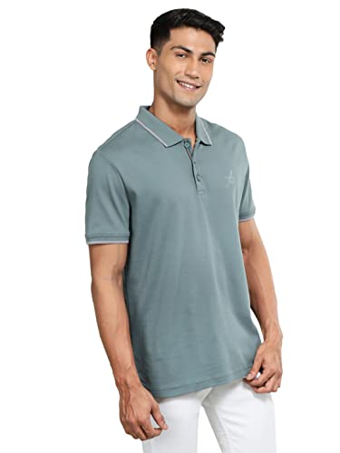 Jockey 3911 Men's Super Combed Cotton Rich Solid Half Sleeve Polo T-Shirt
