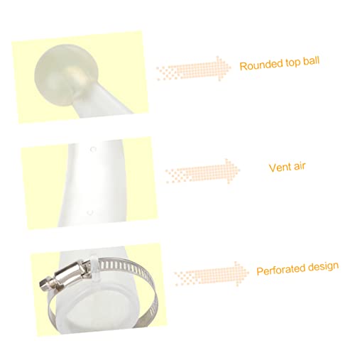 LIOOBO 4 Pares tampa protegida chifre presentes de vaca protetor de chifre de bezerro buzina tampa d