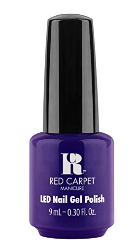 Red Carpet Manicure Made To Shine LED Nail Gel Color, 0.3 Fl. Oz.