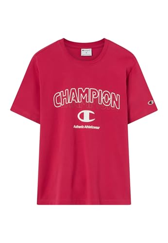 Champion Men-Graphic Crewneck T-Shirt Chemise, Rose (Ps224), XL Homme